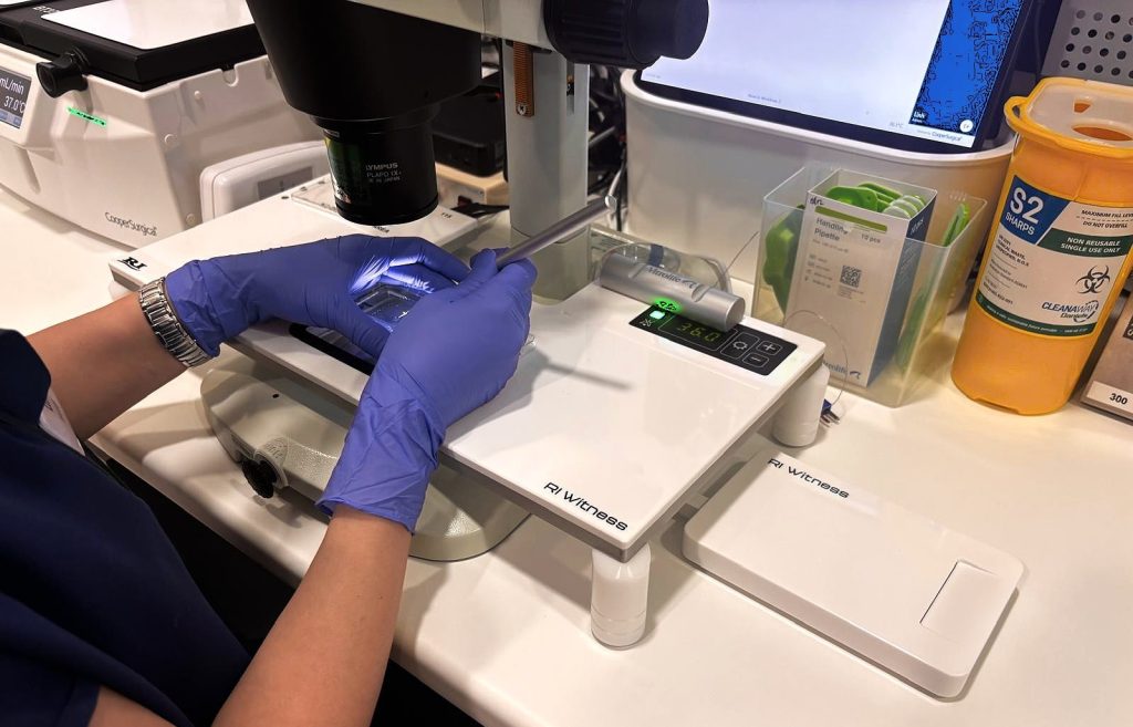 RI Witness in lab